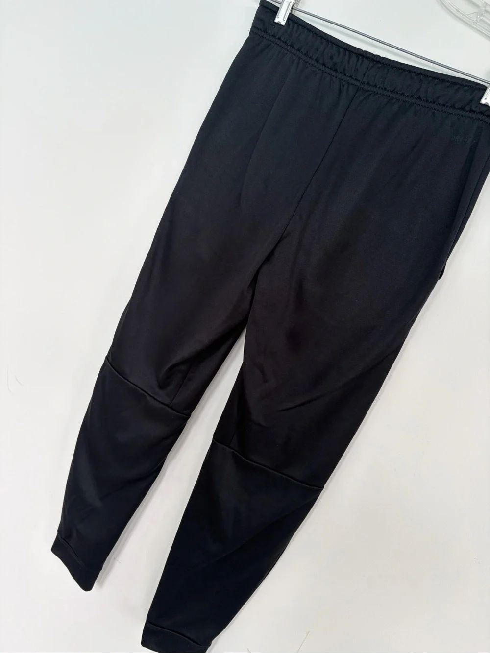 Nike Black Dri-FIT Standard Fit Pants with Grey Logo